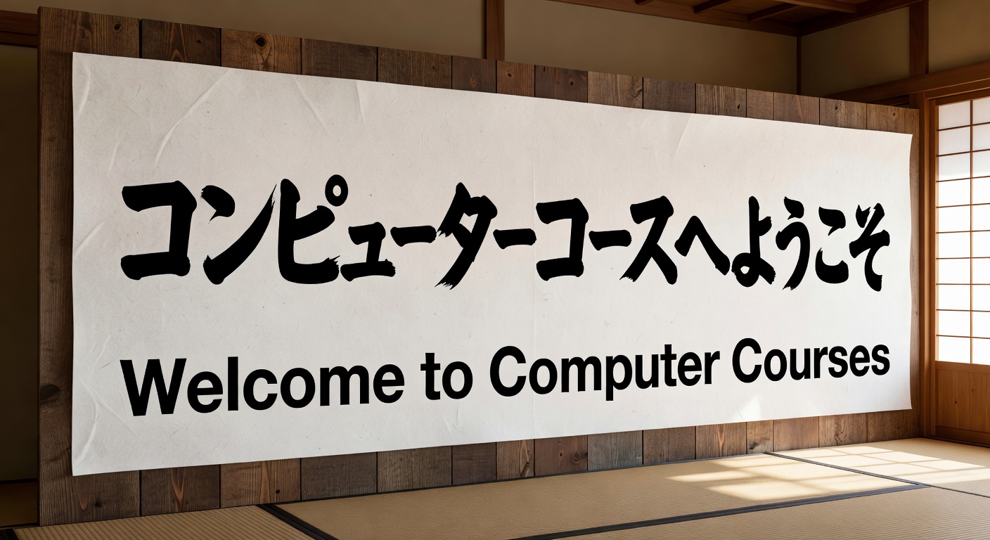 大きなタイポグラフィ